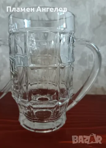 Халби за бира "Плевен" 3 броя. , снимка 3 - Чаши - 49990487