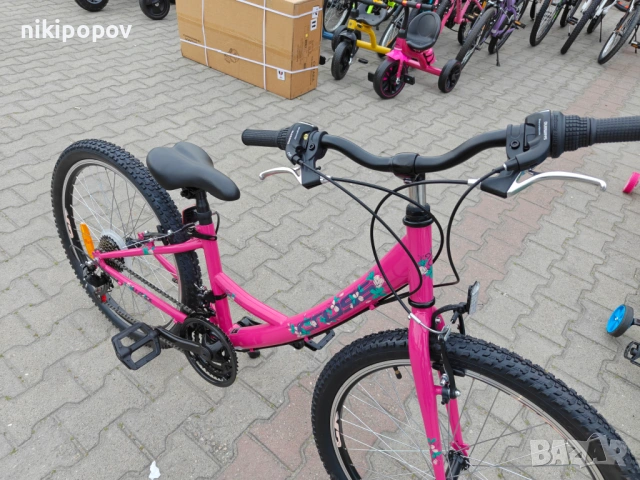 CROSS Велосипед 24" ALISSA розов, снимка 4 - Велосипеди - 54276808