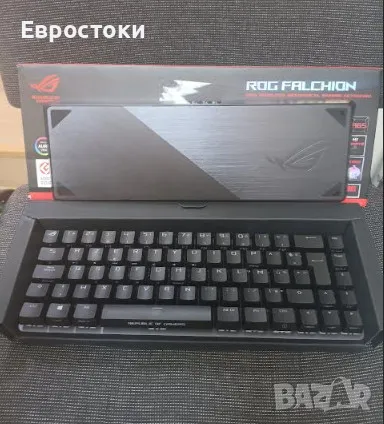 Механична клавиатура ASUS ROG Falchion Ace, USB кабелна RGB клавиатура, механични суичове ROG NX Red, снимка 8 - Клавиатури и мишки - 48695903