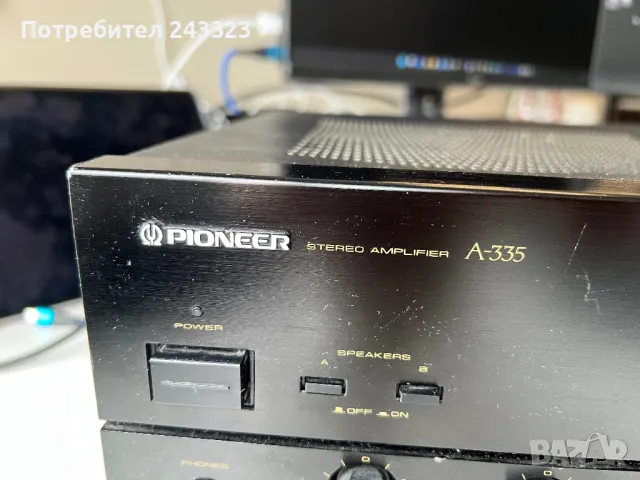 PIONEER A-335 Hi-Fi стерео усилвател, снимка 2 - Ресийвъри, усилватели, смесителни пултове - 47470838