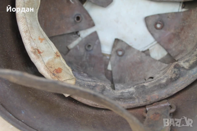 Каска за Б.А. ''М36'' , снимка 9 - Антикварни и старинни предмети - 51031557