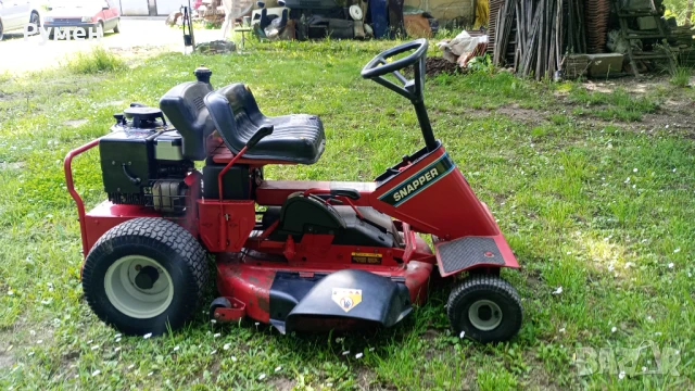 Тракторна косачка SNAPPER Briggs&Stratton 12.5hp, снимка 4 - Градинска техника - 48409805