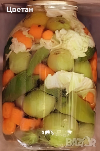 стъклени буркани с винтова капачка, снимка 2 - Буркани, бутилки и капачки - 50398480