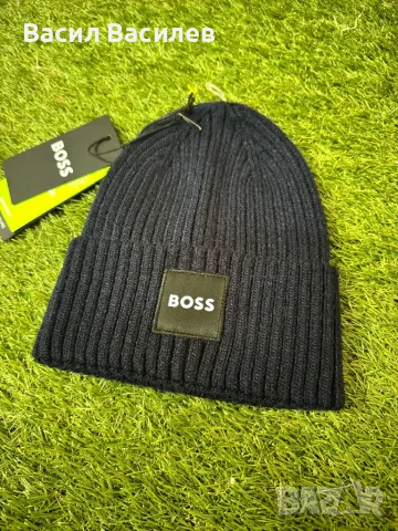 Мъжка зимна шапка Hugo Boss, снимка 1