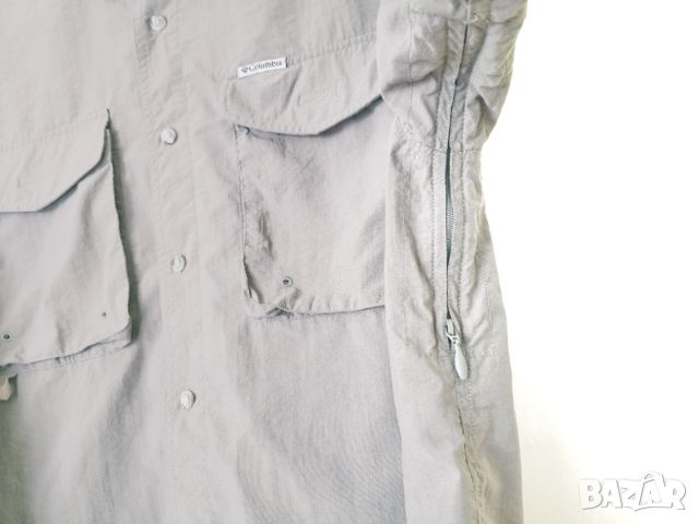 Columbia GRT Outdoor Hiking Trek Shirt / L-XL* / мъжка риза лятна с дълъг ръкав / състояние: отлично, снимка 7 - Ризи - 45278475