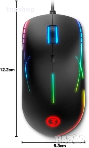 ЧИСТО НОВА, ЗАПЕЧАТАНА, НЕОТВАРЯНА Геймърска мишка Ozone Raton Gaming Neon X50 OZNEONX50 ..., снимка 2 - Клавиатури и мишки - 51637819