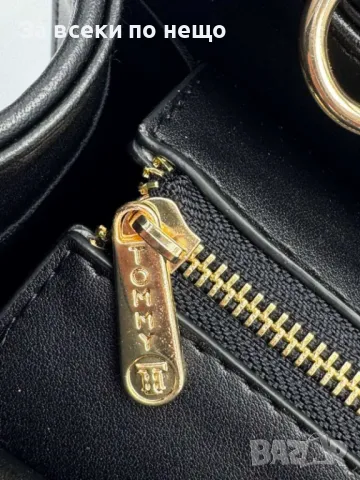 Tommy Hilfiger Дамска Чанта С Бродирано Лого И Къса И Дълга Дръжка Томи Хилфигер - 4 Цвята Код A551, снимка 7 - Чанти - 50153880