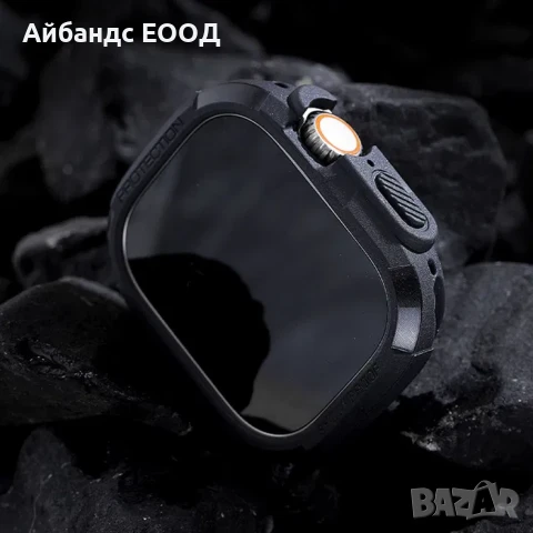 Удароустойчиво калъфче за AppleWatch ULTRA/SE/9/8/7/6/5/4, снимка 2 - Други - 49453547