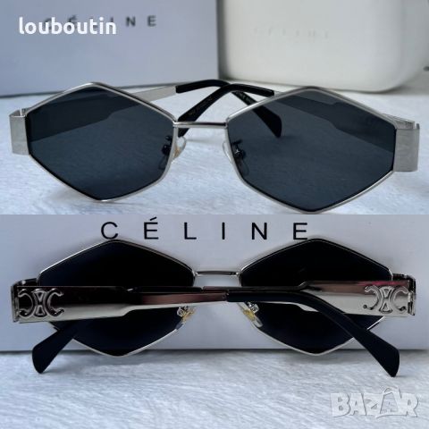 Celine 2024 дамски слънчеви очила ромб два цвята, снимка 1 - Слънчеви и диоптрични очила - 46486764