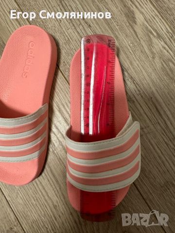 Детски чехли Adidas 31 AdiLette Shower, снимка 4 - Детски сандали и чехли - 46769378