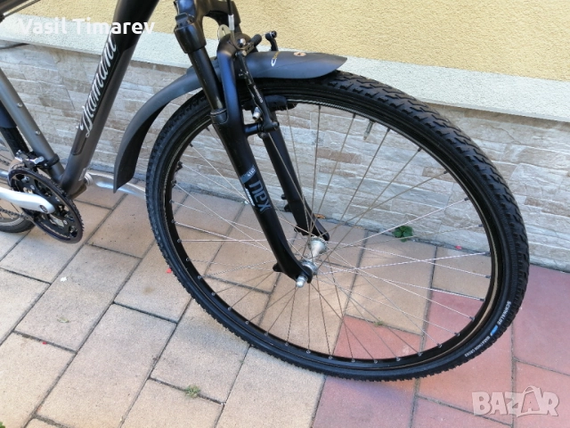 Немски алуминиев велосипед Diamant 28* pacer Sport , снимка 11 - Велосипеди - 51622057