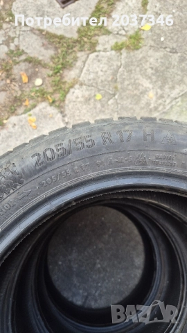 Зимни гуми Continental 205/55/17 DOT3722, снимка 9 - Гуми и джанти - 52065921