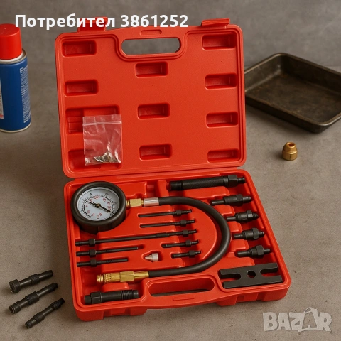 Комплект за тест на компресия на дизелови двигатели