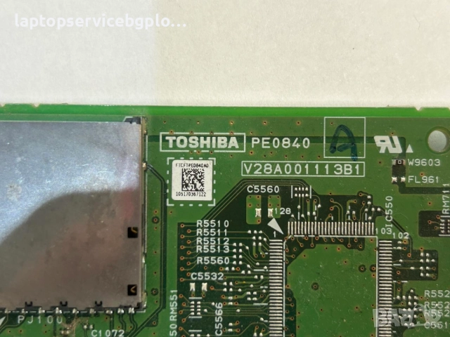 MainBoard Дънна платка донор за части TV TOSHIBA PE0840 V28A001113B1, снимка 3 - Части и Платки - 52679744