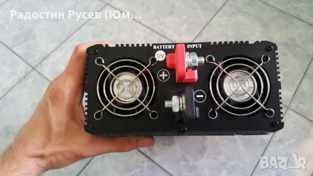 Инвертор, Преобразувател, 12V към 220V, макс5000W, за соларна система, автомобили, яхти, снимка 6 - Други инструменти - 46226765