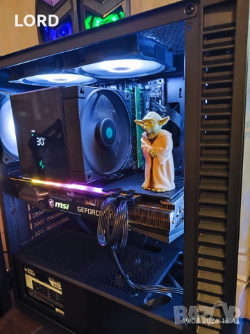 Геймърски i7 14700KF, RTX 3070 8GB, RAM 64GB DDR4 3200, SSD 1TB Samsung , снимка 2 - Геймърски - 53902304