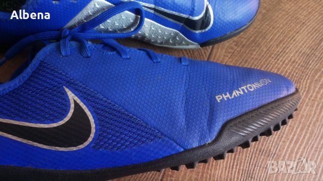 NIKE PHANTOM VSN Kids Football Astro Turf Размер EUR 35 / UK 2,5 стоножки за футбол 202-14-S, снимка 5 - Детски маратонки - 46525339