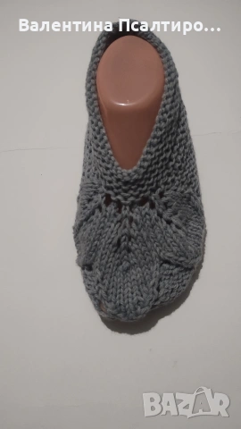 Дамски терлици модел три листенца , снимка 2 - Други - 53366695