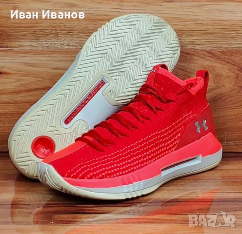 баскетболни маратонки  Under Armour HEAT SEEKER номер 45-45,5, снимка 1 - Маратонки - 46589791