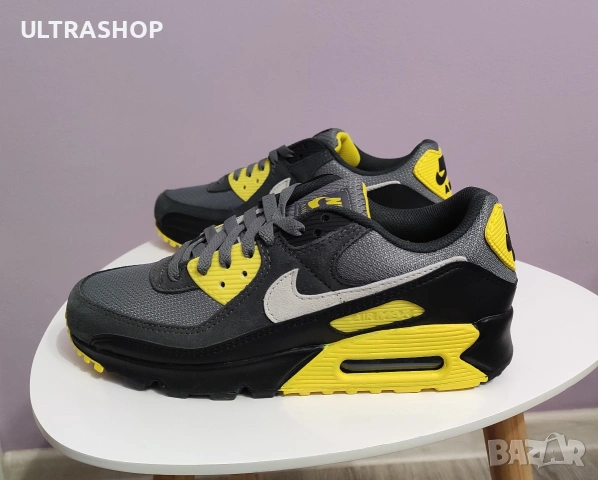 Нови Nike Air Max 90 Smoke Grey / Light Lemon Twist Номер 40 