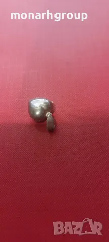 Сребърна висулка сърце, снимка 3 - Колиета, медальони, синджири - 48900618