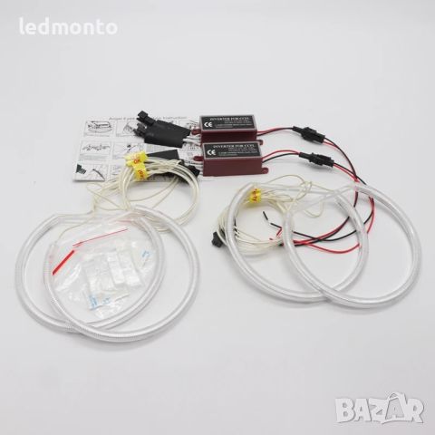 Ангелски очи Е39 бмв LED Angel Eyes За BMW E39 БМВ Е39 , снимка 4 - Части - 45343823