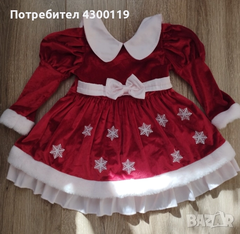 Коледна рокличка 