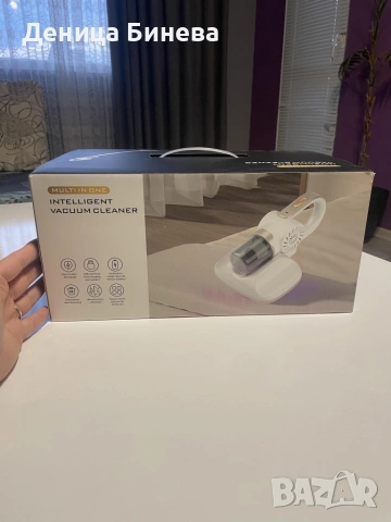 Безжична преносима прахосмукачка с голямо засмукване за отстраняване на ултравиолетови акари 3 в 1 , снимка 18 - Прахосмукачки - 53060439