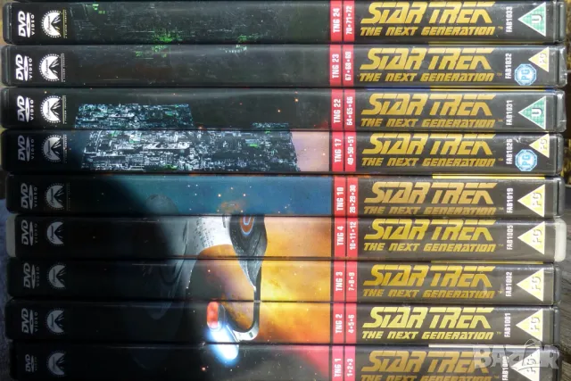 Star Trek the next generation DVDs., снимка 2 - DVD филми - 49378482