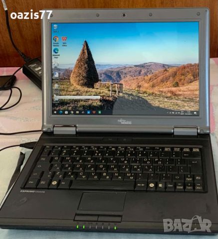 лаптоп Fujitsu 12.5 in HDD 750 gb  работи бързо, снимка 5 - Лаптопи за дома - 45595860
