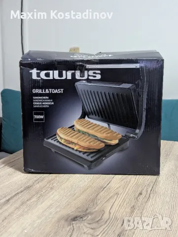 Грил Скара Taurus Grill&Toast, снимка 3 - Скари - 49563436