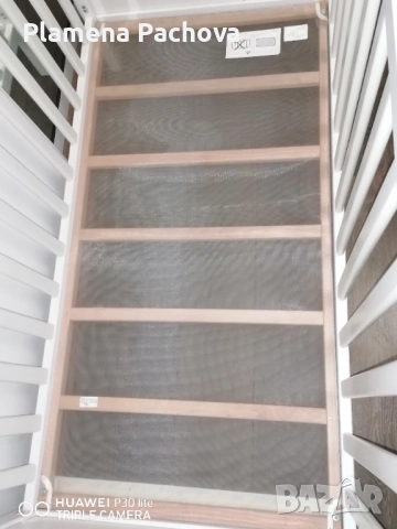 Комплект Бебешко креватче и Маса за повиване/скрин SUNDVIK, снимка 2 - Мебели за детската стая - 52590161