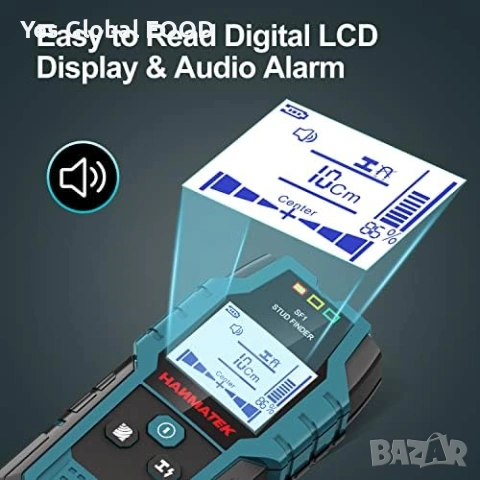 HANMATEK SF1 стенен скенер детектор кабели, снимка 6 - Друга електроника - 53604181