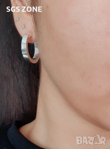 Сребърни обеци подходящи как-то за ежедневието така и за празниците, снимка 2 - Обеци - 53005599