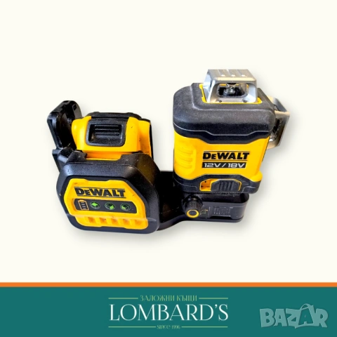 Лазерен нивелир DeWALT DCE089G18, снимка 2 - Други инструменти - 53415751