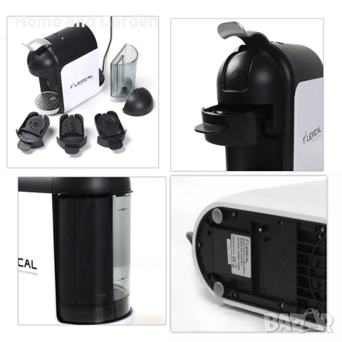 Машина за кафе 5в1 Lexical Top Lux LEM-0611, снимка 6 - Кафемашини - 53880770