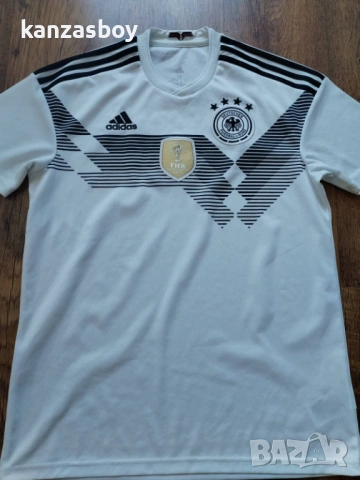 ADIDAS GERMANY 2017 2018 HOME - колекционерска футболна тениска КАТО НОВА М, снимка 5 - Тениски - 53786606