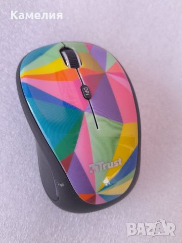 Trust Yvi FX-  безжична мишка, снимка 1 - Клавиатури и мишки - 45496162