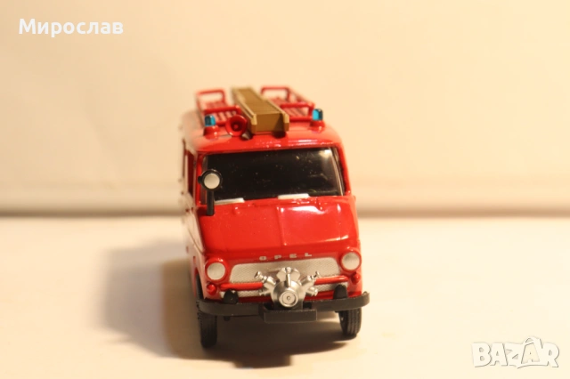 1:50 DEL PRADO OPEL КАМИОН ПОЖАРНА КОЛИЧКА ИГРАЧКА МОДЕЛ, снимка 4 - Колекции - 53691456