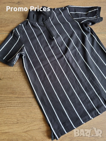 Promo Liverpool LFC Ливърпул Мъжка черна поло тениска YNWA S, снимка 2 - Тениски - 53133531