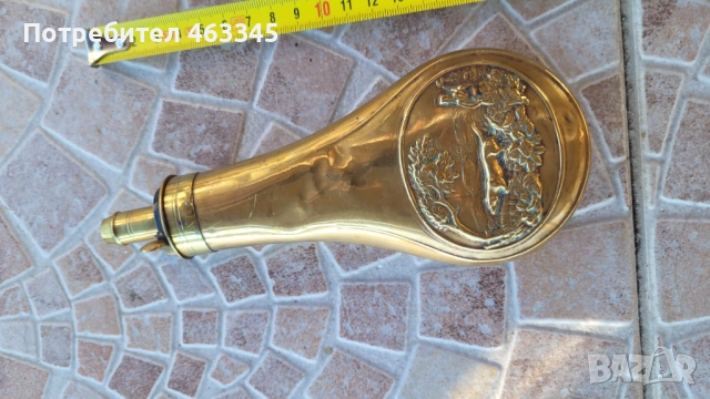 Барутница 7, пушка, пищов, пистолет, снимка 2 - Антикварни и старинни предмети - 53262099