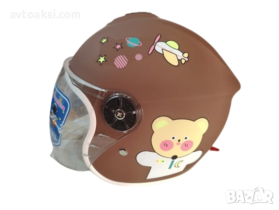 Детска каска три цвята без брада, снимка 4 - Аксесоари и консумативи - 52028152