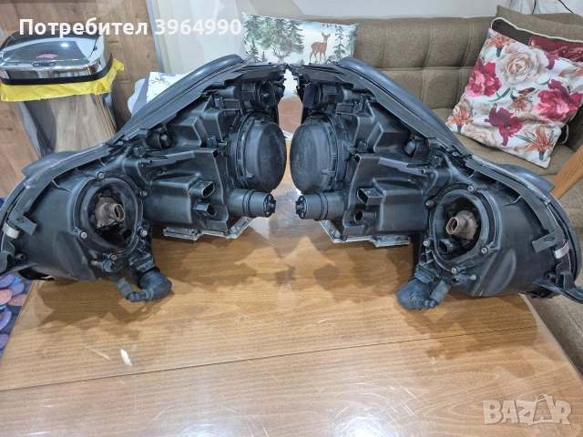 Кристални Оригинални Неразличими КСЕНОН фарове HELLA за Мерцедес Еклас W211 , снимка 5 - Части - 53086112