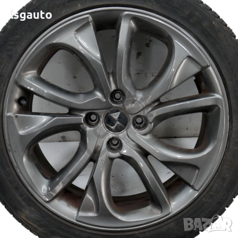 Алуминиеви джанти 4x108 с гуми R18 Citroen DS4 2015-2018 ID: 155104, снимка 2 - Гуми и джанти - 52569825