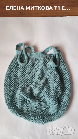Две ажурени чанти ръчно изплетени на една кука, снимка 6 - Чанти - 53739089