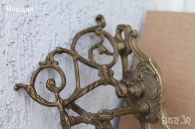 Бронзова камбана за входна врата , снимка 4 - Антикварни и старинни предмети - 51811179