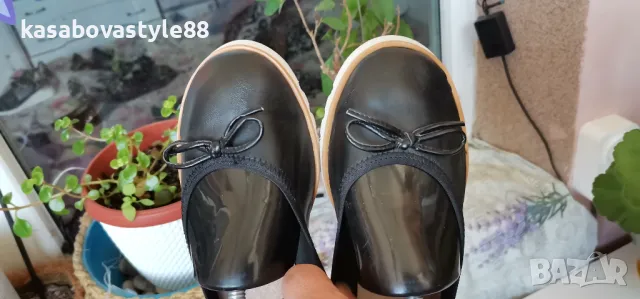 Балерини 59 Естествена кожа 36.5 , снимка 2 - Дамски ежедневни обувки - 50064840