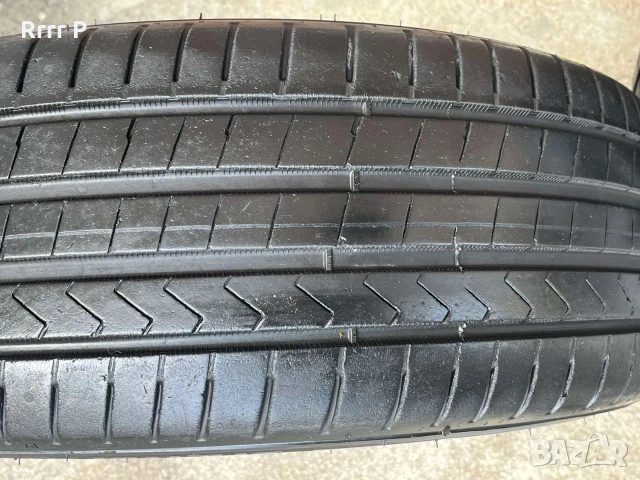 Оригинални джанти за VW 5x112 с летни гуми Hankook 205/55/16, снимка 2 - Гуми и джанти - 53193518
