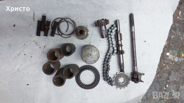 Части за мотоциклет (MZ125, MZ150, ETZ150) + двигател Киевка , снимка 4 - Части - 23594085