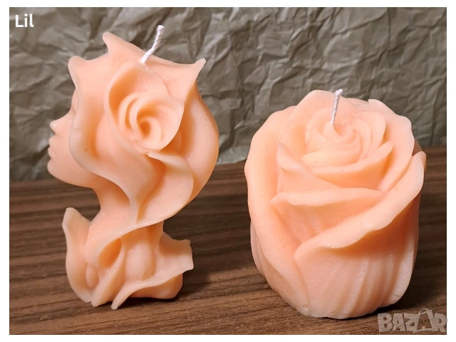 Ръчно изляти ароматни свещи